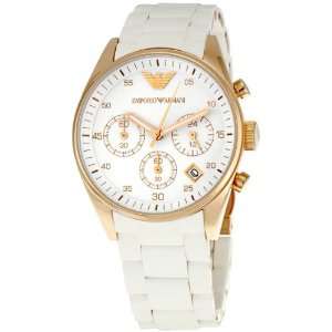 Emporio Armani Watch Women's White AR-5920