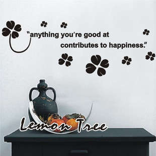 Beautiful  Home decor wall stickers pvc - BUD   - - cheap and convenient