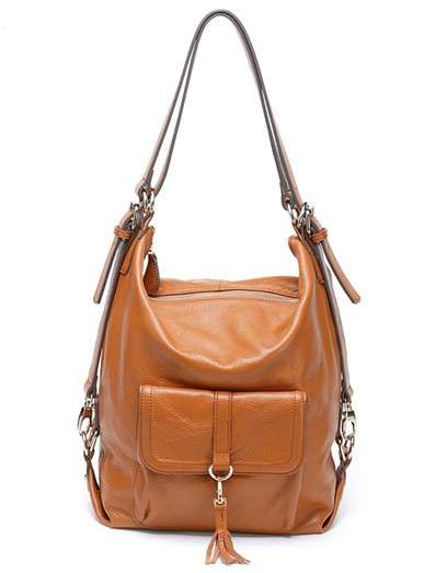 NUCELLE Contracted recreational series  cow  leather  backpack