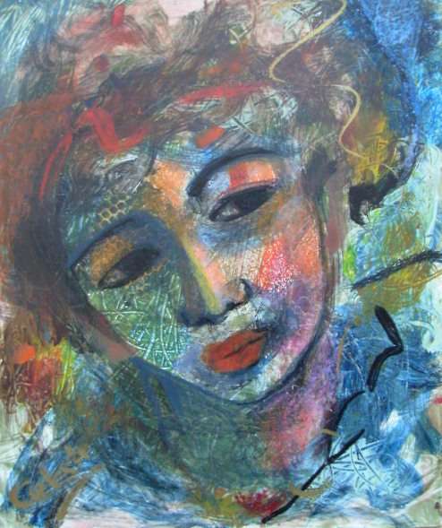 DREAMCHILD - AN ORIGINAL PAINTING BY CELESTE FOURIE-WIID