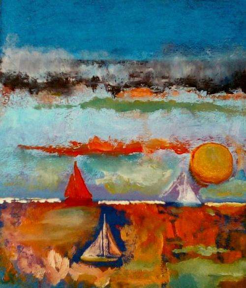 JOLLIES 1 - AN ORIGINAL PAINTING BY CELESTE FOURIE-WIID