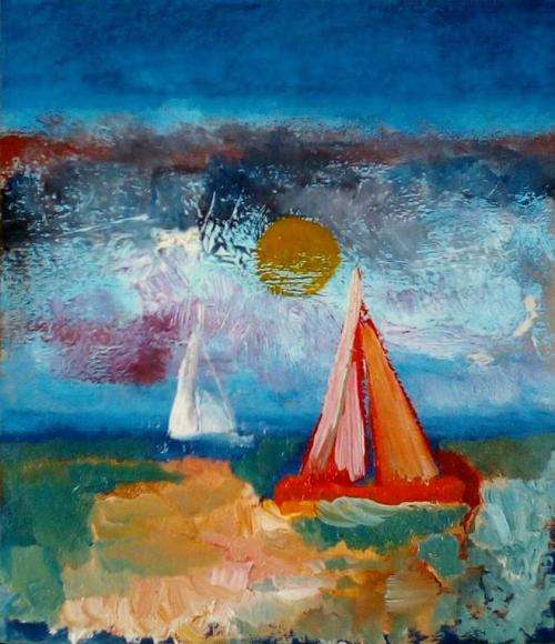 JOLLIES 2 - AN ORIGINAL PAINTING BY CELESTE FOURIE-WIID