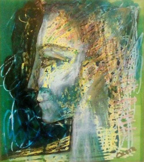*LADY* AN ORIGINAL PAINTING BY OVERBERG ARTIST CELESTE FOURIE-WIID