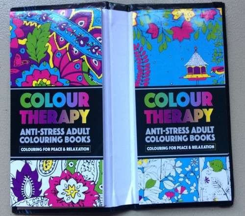 COLOUR THERAPY: Adult Colouring Travel Edition