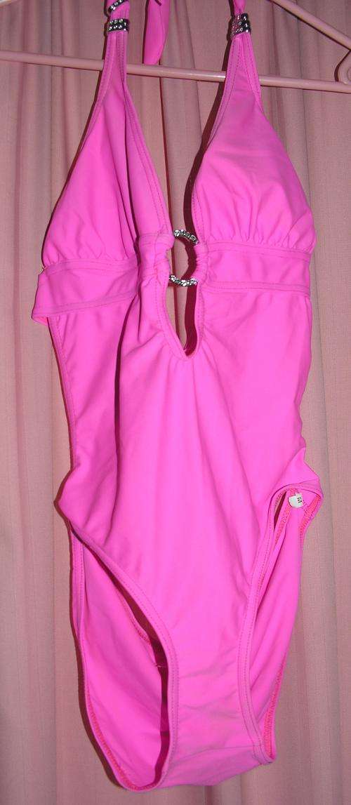 Pink Swimming Costume - Size M