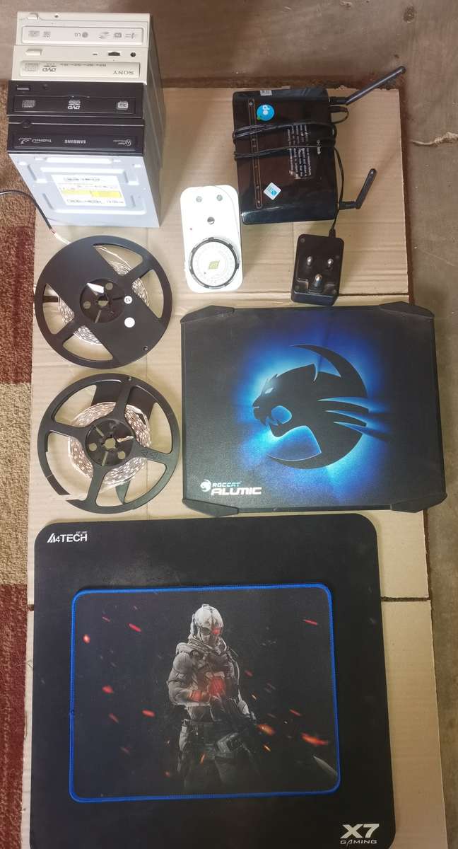 mix lot pc parts, cables and more