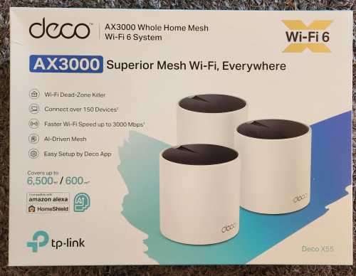 TP-LINK Deco AX3000 wifi system