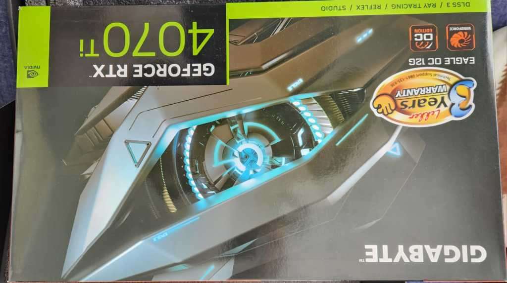 Gigabyte Geforce RTX 4070ti - Eagle version