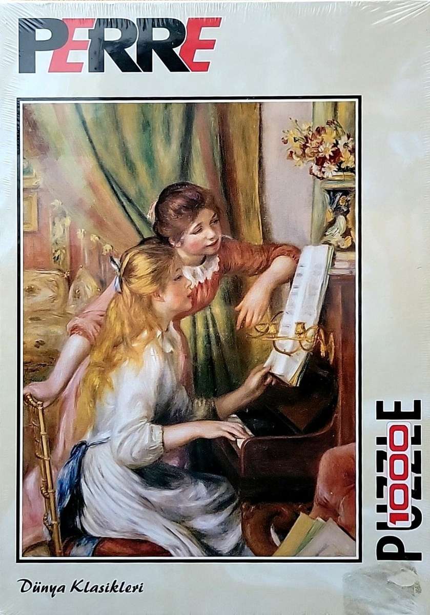 Anatolian Perre 1000 Piece Puzzle: Young Girls at the Piano