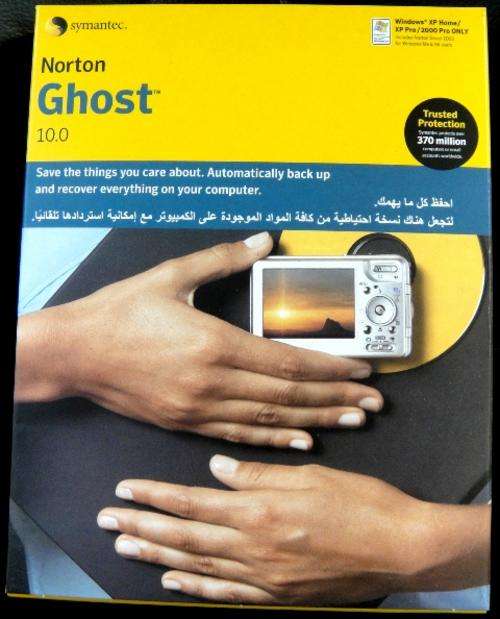 Norton GHOST 10.0