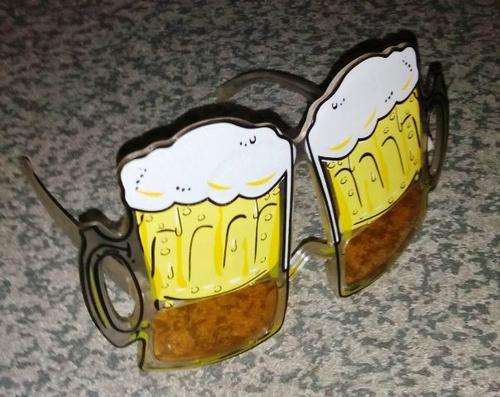 Novelty beer sunglasses - R65 postage