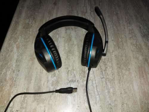 KOMC B22 Wired Gaming Headset (BLUE)