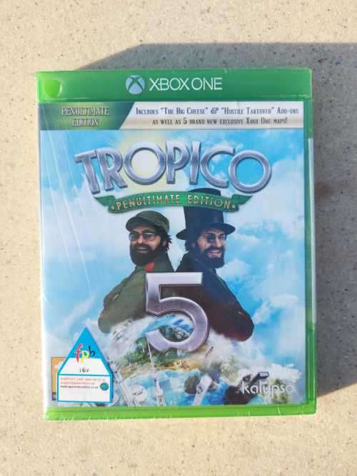 TROPICO 5 - Penultimate Edition - Brand New and SEALED for XBOX ONE