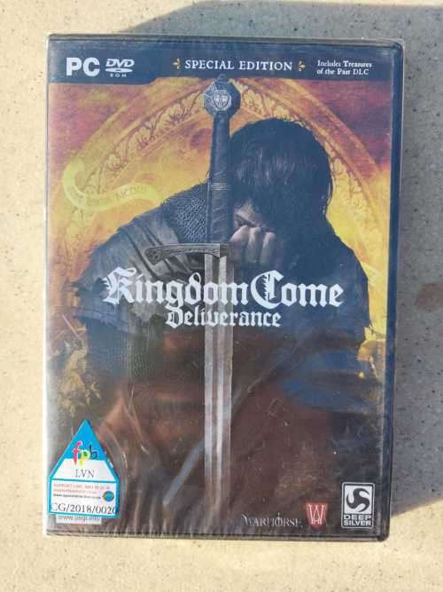 KINGDOM COME DELIVERANCE - Brand New SEALED Pc DvD