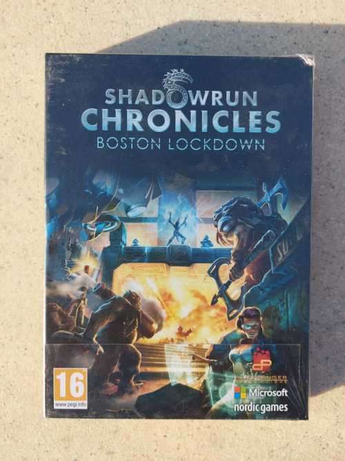 SHADOWRUN CHRONICLES - Boston Lockdown - NEW and SEALED