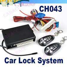 CH043 Universal Remote Car Central Lock Locking Keyless Entry System with Remote Controllers 2696