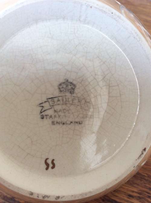 Vintage "Sadler" Staffordshire Tea Pot