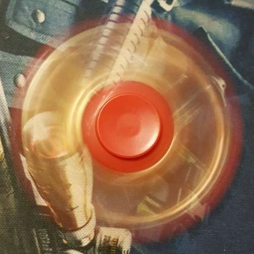 FIDGET SPINNER - RED GOLD METAL (LOCAL STOCK)*CHEAPEST SHIPMENT OUT OF ALL SELLERS*