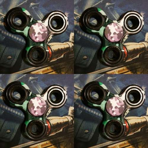 FIDGET SPINNER - TECHNO METAL CAMO LIMITED (LOCAL STOCK)*CHEAPEST SHIPMENT OUT OF ALL SELLERS*