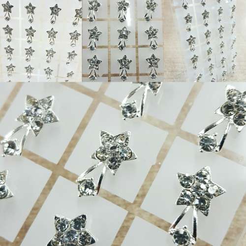 STUD EARRINGS-SPARKLING ZIRCON DIAMONDS*12 PAIRS*/15 DESIGNS TO CHOOSE FROM