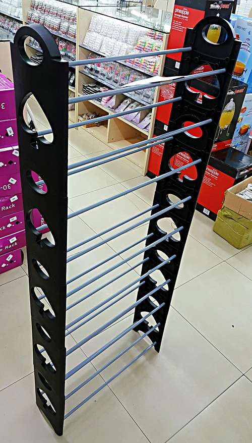 SHOE RACK 10 TIER 30 PAIR *BARGAIN* SPADE DESIGN *SPECIAL**CLEARANCE SALE *