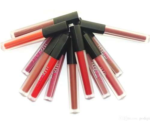 HUDA BEAUTY- LIQUID MATTE LIPSTICK *MADE IN ITALY*/ 12 PIECE SET BOX  *WHOLESALE*