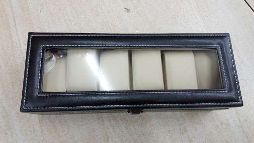 6 SLOT PU LEATHER WATCH BOX *VALENTINES SPECIAL*
