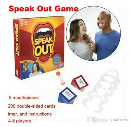 SPEAK OUT GAME/ THE RIDICULOUS MOUTHPIECE CHALLENGE/ CHRISTMAS GIFT/SOCIAL ACTIVITY GAME