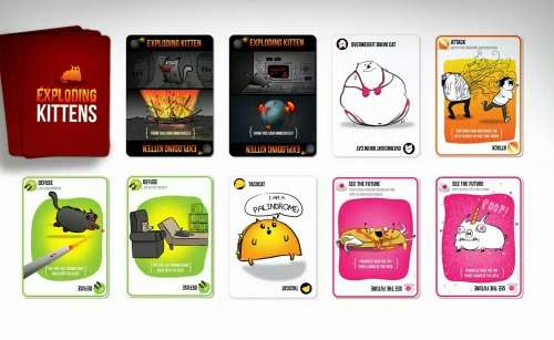 EXPLODING KITTENS / AGE 7+