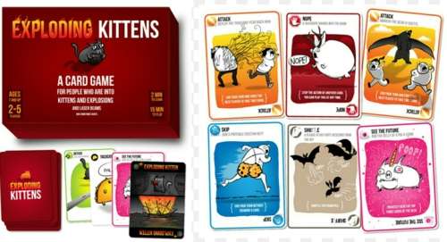 EXPLODING KITTENS / AGE 7+