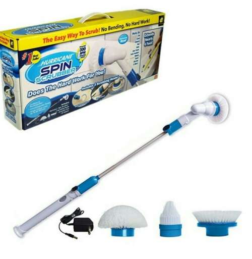 HURRICANE SPIN SCRUBBER *CHEAPEST SHIPPING OUT OF ALL SELLERS*