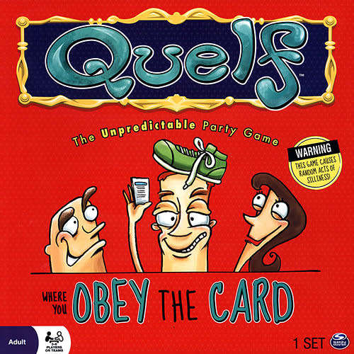 QUELF CARD GAME CHRISTMAS ACTIVITY GAME