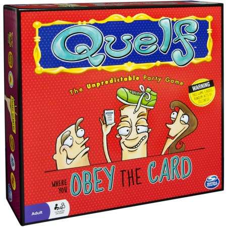 QUELF CARD GAME CHRISTMAS ACTIVITY GAME