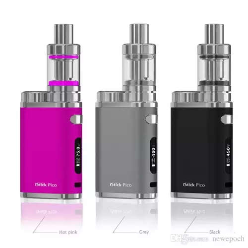 ELECTRONIC VAPE / Eleaf iStick Pico Kit / SMOKING DEVICE / Firmware Upgradeable With 75W iStick Pico