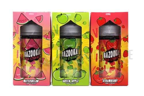 Bazooka! Vape E Liquid 200ML 0mg / VAPE JUICE / 3 BOTTLES FOR R220 * BARGAIN SALE*