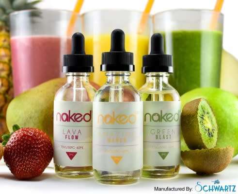 NAKED 100 60ML 3MG E-LIQUID / E-JUICE / VAPE JUICE / 9 BOTTLES FOR R500