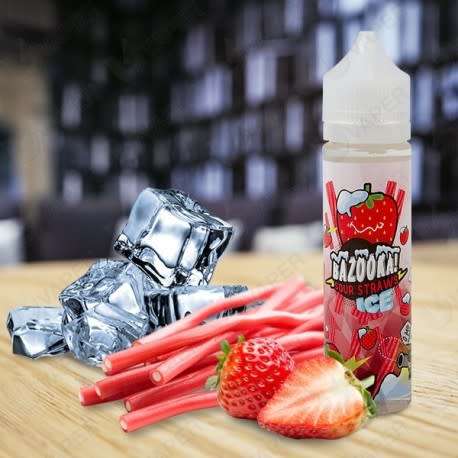 BAZOOKA SOUR STRAWS ICE | 60ML 3MG E-LIQUID / E-JUICE / VAPE JUICE / 4 BOTTLES FOR R300