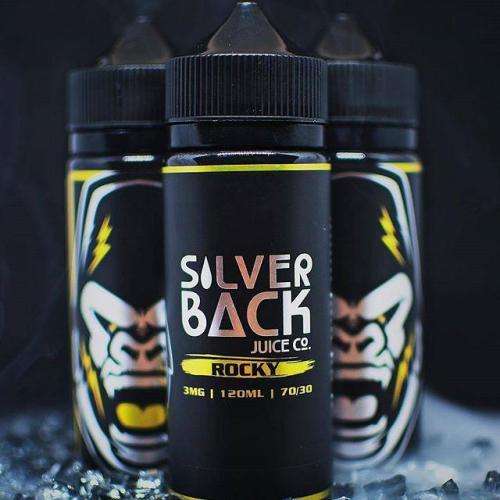 SILVERBACK JUICE CO - 120MLS 3MG E-LIQUID / E-JUICE / VAPE JUICE / 3 BOTTLES FOR R400