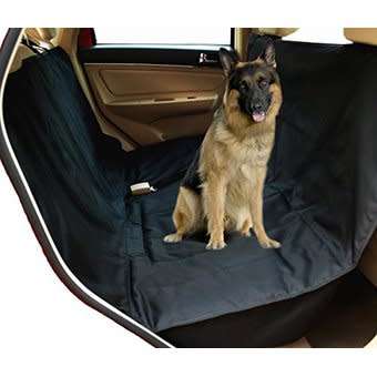 Black Pet Seat Cover Size 144 x 144 cm