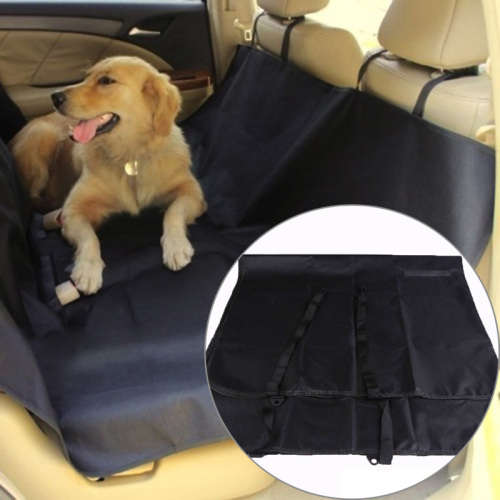 Black Pet Seat Cover Size 144 x 144 cm