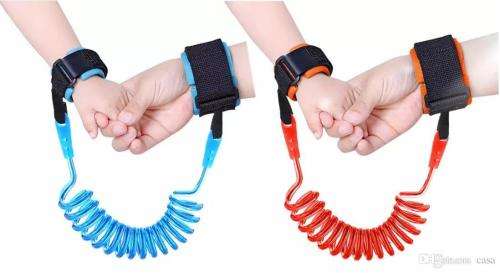 Kids Hand Belt Anti Lost Strap Wrist Strap Safety Harness- RED COLOR