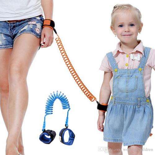 Kids Hand Belt Anti Lost Strap Wrist Strap Safety Harness- RED COLOR