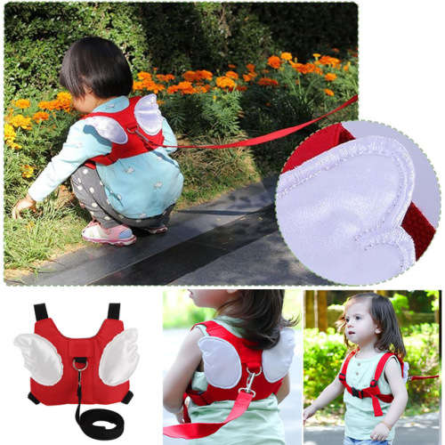 Kids Body Belt Harness Anti Lost Strap Safety Harness- RED COLOR