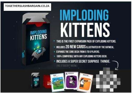 Imploding Kittens Game / first expansion pack of Exploding Kittens