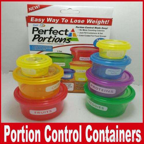 Perfect Portions - 7 Pcs Portion Control Containers