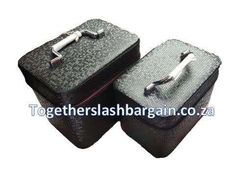 MAKEUP COSMETIC CASE / 2 PIECE SET SPECIAL