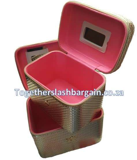 MAKEUP COSMETIC CASE / 2 PIECE SET SPECIAL