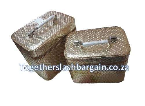 MAKEUP COSMETIC CASE / 2 PIECE SET SPECIAL