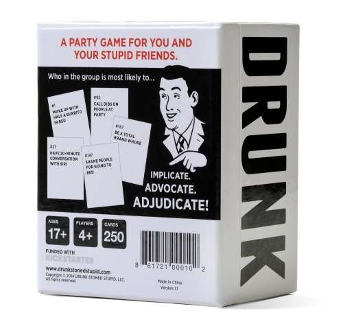 DRUNK STONED OR STUPID [A Party Game]
