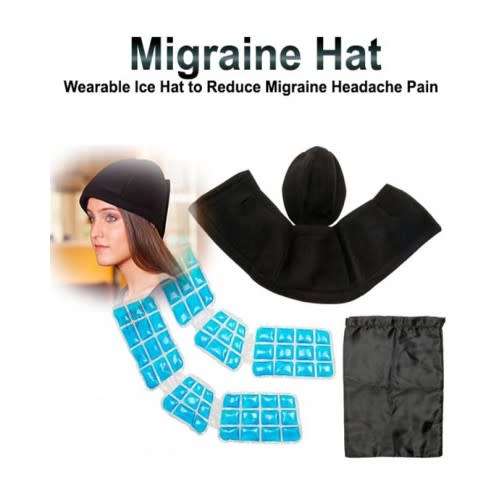 Migraine Hat - Wearable Ice Hat To Reduce Migraine Headache Pain